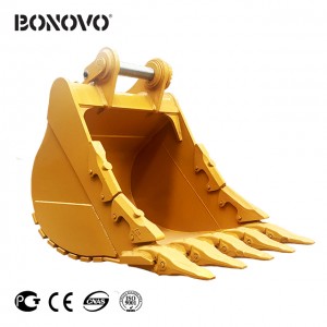 Good User Reputation for Excavator Track Shoe Pad –
 Bonovo severe-duty bucket quarry bucket for digging in severe ground conditions where rock is prevalent – Bonovo