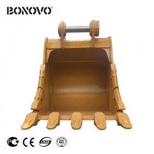 Bonovo severe-duty bucket quarry bucket for digging in severe ground conditions where rock is prevalent - Bonovo
