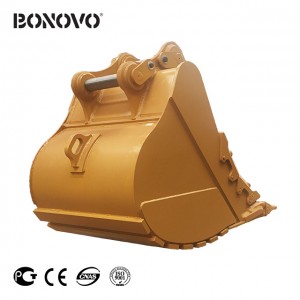 Bonovo severe-duty bucket quarry bucket for digging in severe ground conditions where rock is prevalent - Bonovo