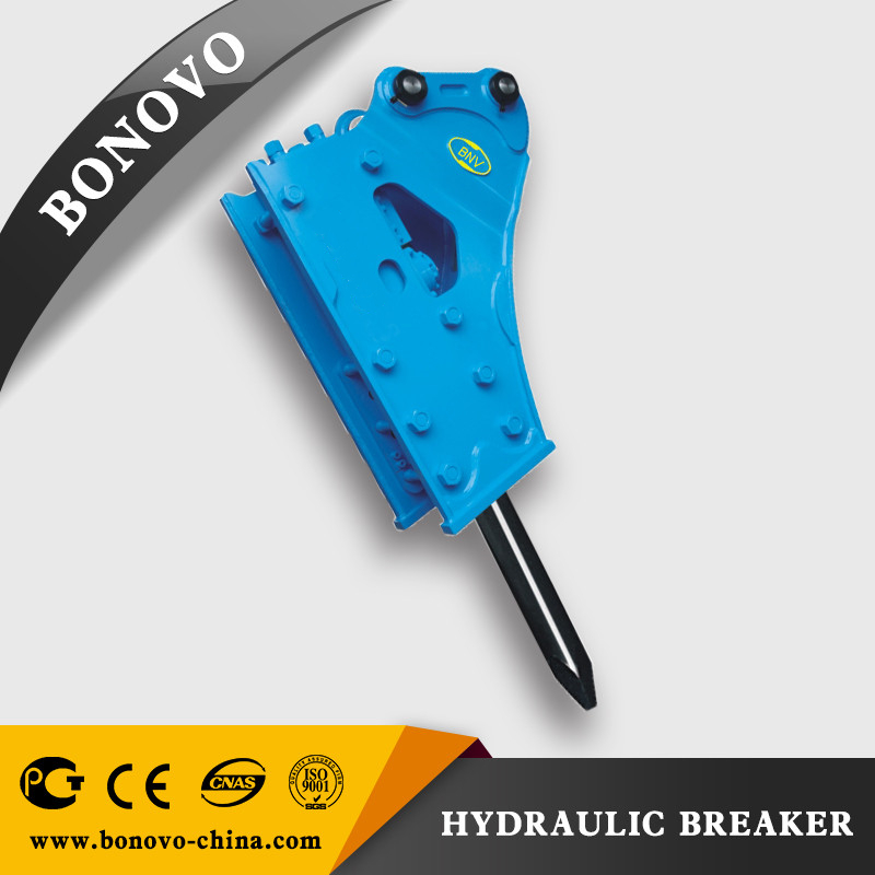 Factory For 450x86x55 Rubber Tracks - Bonovo China Side breaker Excavator Hydraulic Breaker Hammer for various excavator types - Bonovo - Bonovo