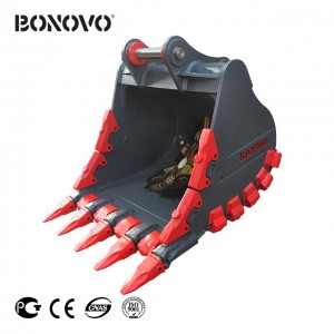 Bonovo factory direct sale extreme-duty bucket rock bucket for digging soft rock - Bonovo