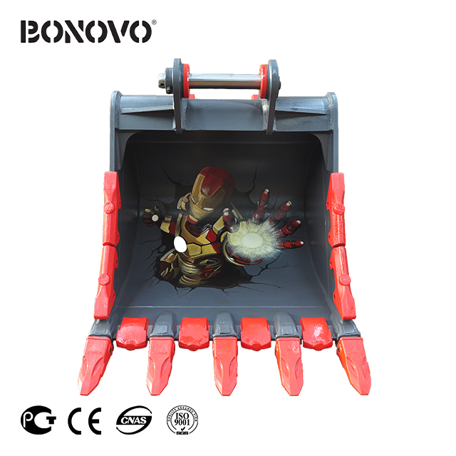 Chinese Professional Big Wheel Excavator - EXTREME-DUTY BUCKET - Bonovo - Bonovo