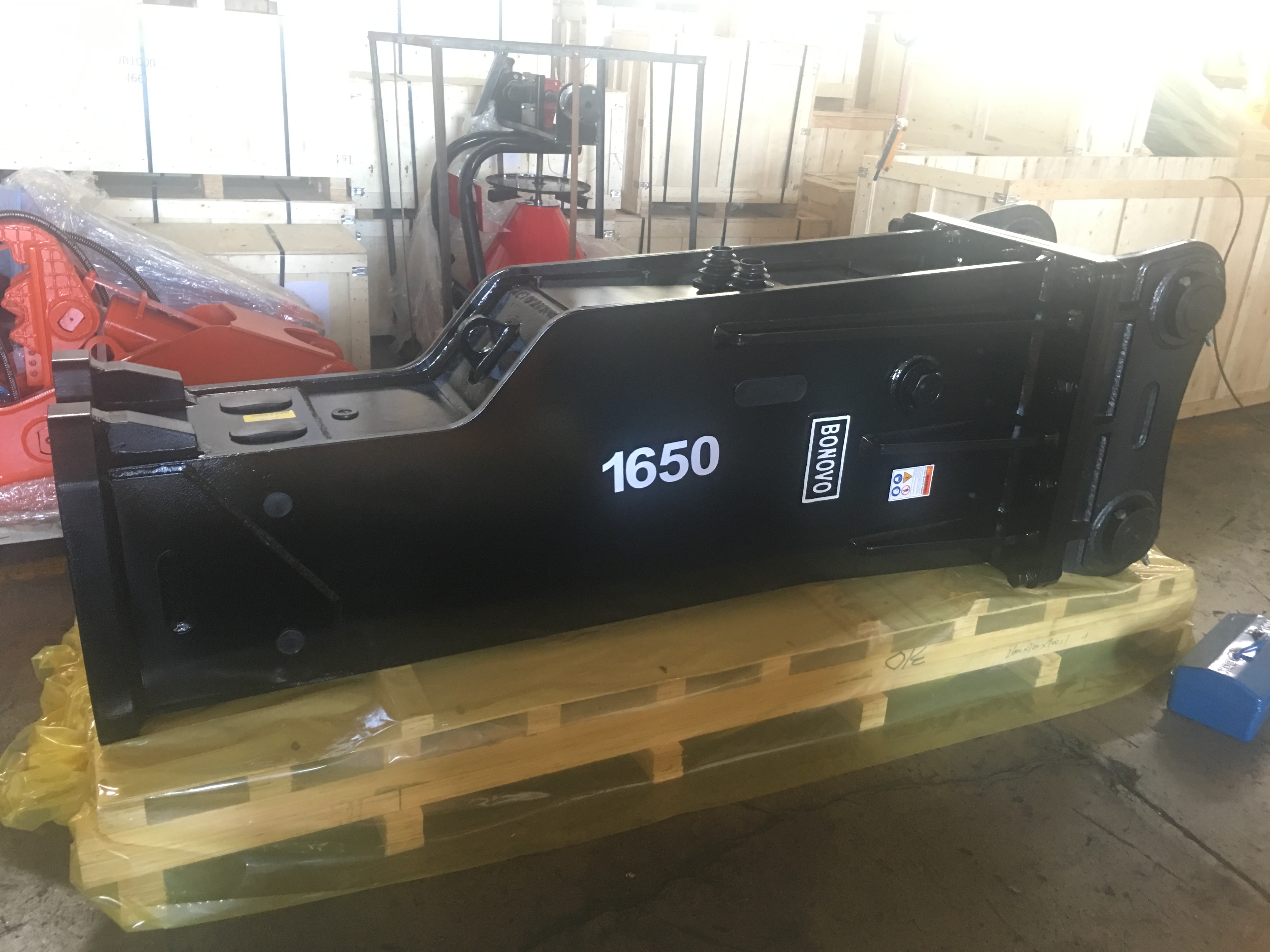 China OEM Pavement Removal Bucket - Bonovo Equipment Sales | Hydraulic silenced type breaker hammer and spare parts for excavator - Bonovo - Bonovo