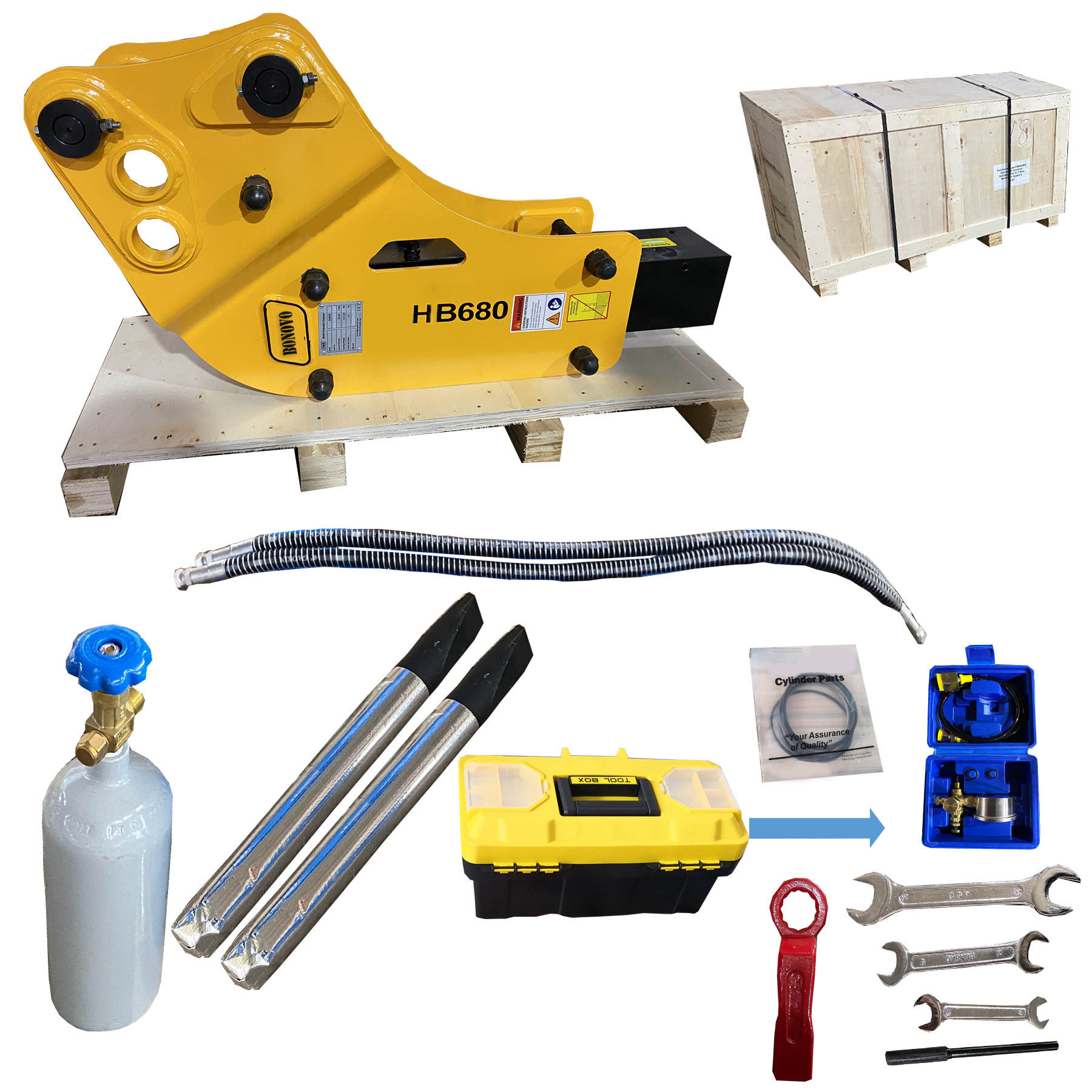 Awọn imọran 3 Nigbati o yan Hammer Breaker Hydraulic