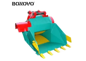 Excavator Crusher Bucket |Umatshini wokutyumza wamatye uyathengiswa