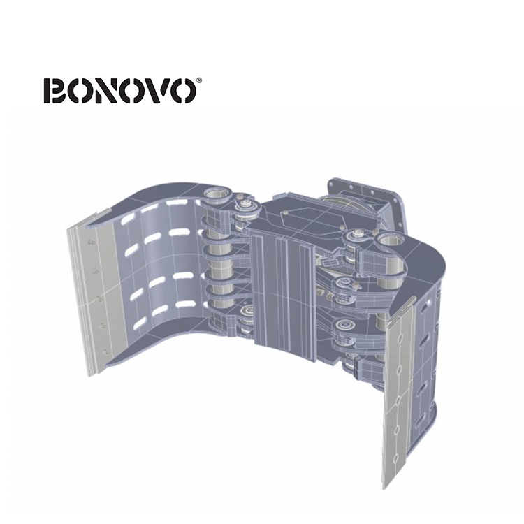 Hydraulic Demotion Rotating Grapples for Excavators 3-25 Ton |BONOVO Հավելվածներ