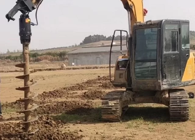 Mga Attachment sa Skid Steer Auger |Mga Auger Para sa Skid Steer