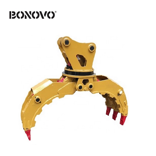 Special Price for Construction Zone Plate Compactor –
 Hydraulic 360 degree rotary grapple from BONOVO factory with excellent aftersales service – Bonovo