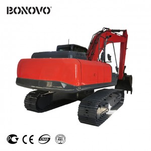 BONOVO Medium Digger excavator Mesin obah bumi kanggo ngeduk - Bonovo