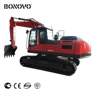 Escavadeira BONOVO Medium Digger Máquina de movimentação de terras para escavação - Bonovo