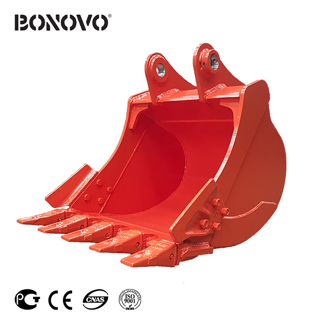 OEM manufacturer Asphalt Roller Compactor - Bonovo high performance excavator general duty digging bucket for earthmoving - Bonovo - Bonovo