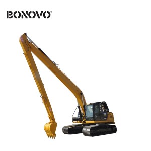 Long reach arm and boom for all excavator types - Bonovo
