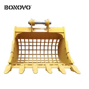 Bonovo Equipment Sales |Durable skeleton screening bucket sieve bucket of all sizes