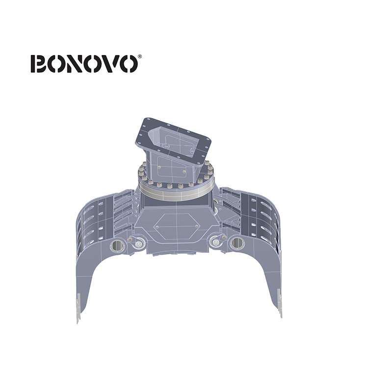 professional factory for Fitup Style - Bonovo Equipment Sales | Excavator Rotating Hydraulic Demotion Grapple - Bonovo - Bonovo