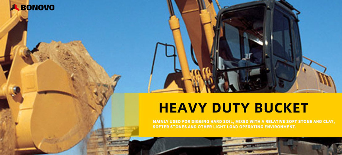 Yiyan The Right Excavator garawa Ati awọn ẹya ẹrọ