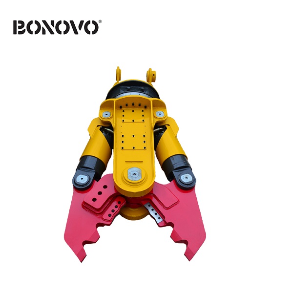 factory Outlets for Mikasa Plate Compactor For Sale –
 Bonovo Equipment Sales | 360 Degree Rotating hydraulic cutter demolition shear for excavators – Bonovo