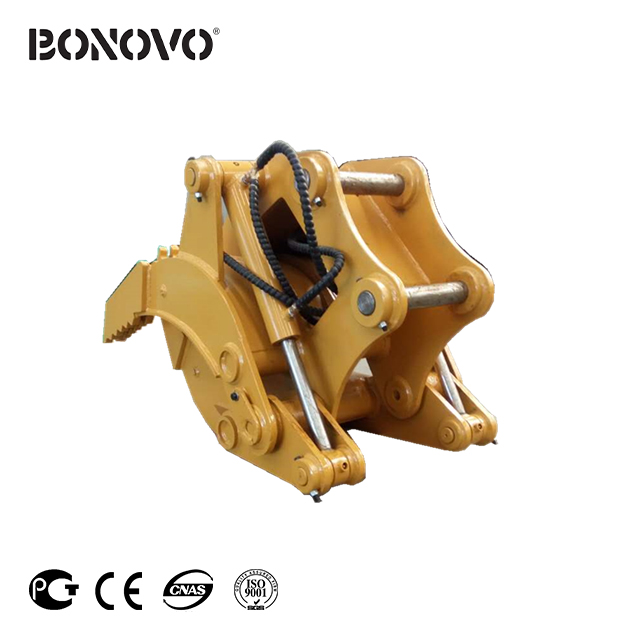 China Supplier 10 Ton Vibratory Roller –
 HYDRAULIC UNROTARY GRAPPLE – Bonovo