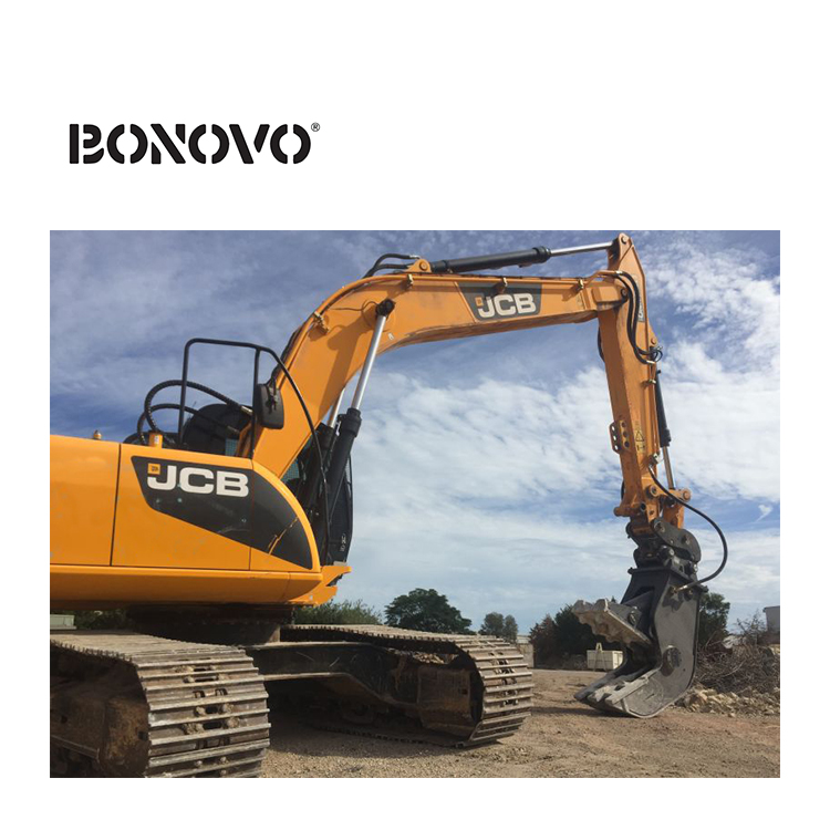 China Gold Supplier for V Ditch Bucket - 360 Degree Rotating hydraulic cutter demolition shear for excavators - Bonovo - Bonovo