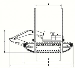 Amphibious Excavator for Sale | Float Track Manufacturer
