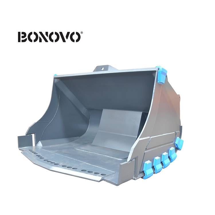 Yiyan awọn ọtun Wheel agberu garawa tabi Asomọ |Bonovo China