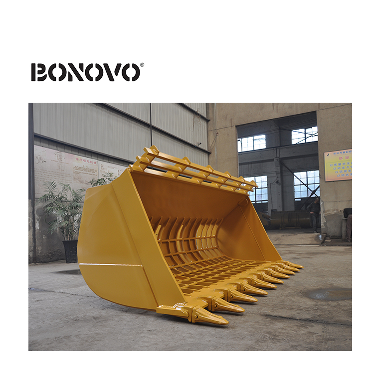 BONOVO Equipment Sales | Custom built loader bucket Log Loader Attachments Any width - Bonovo