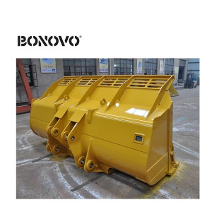 BONOVO Equipment Sales | Custom built loader bucket Log Loader Attachments Any width - Bonovo