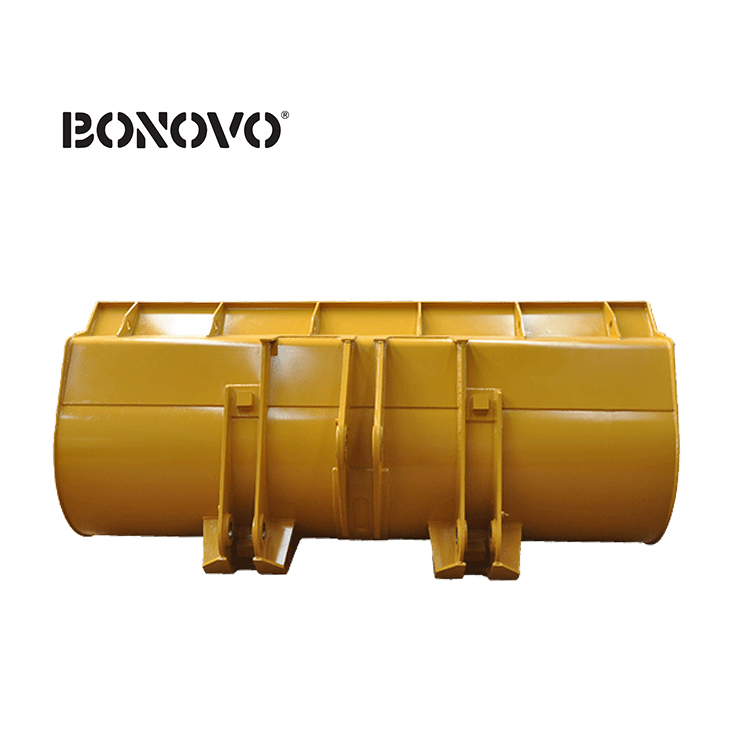 Factory wholesale Hydraulic Couplers For Skid Steer - BONOVO custom built loader bucket Log Loader Attachments Any width - Bonovo - Bonovo