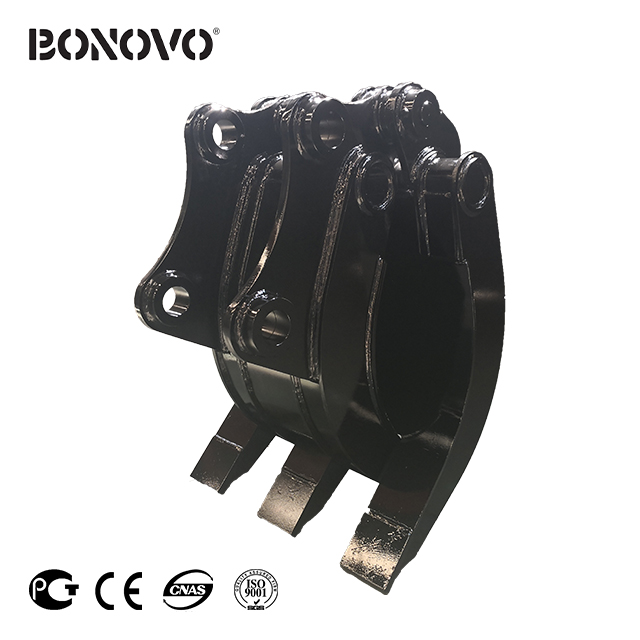 2021 Latest Design 12 Inch Mini Excavator Bucket –
 MECHANICAL GRAPPLE – Bonovo