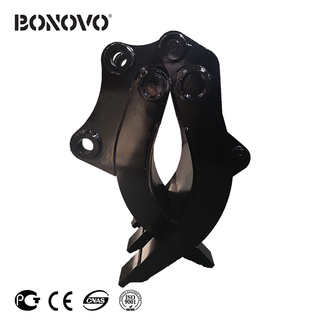 2021 Latest Design 12 Inch Mini Excavator Bucket - MECHANICAL GRAPPLE - Bonovo - Bonovo