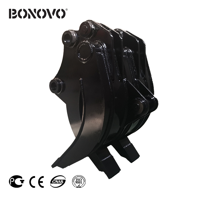 Professional Design Manual Thumb For Mini Excavators - MECHANICAL GRAPPLE - Bonovo - Bonovo