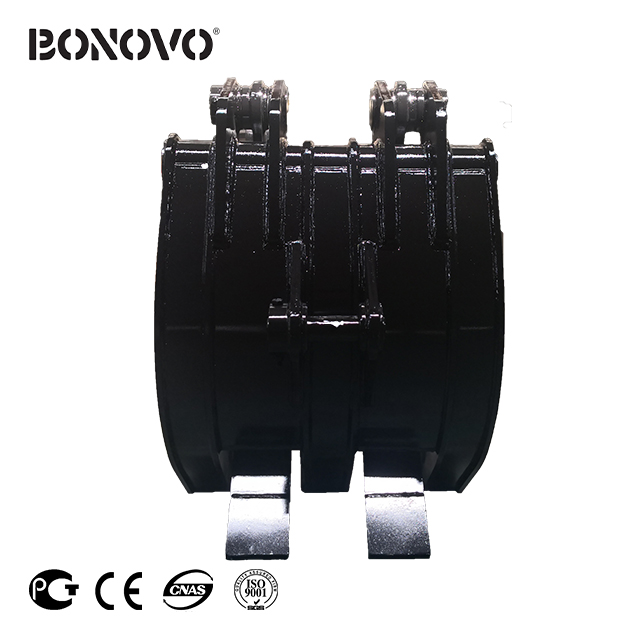 2021 Latest Design 12 Inch Mini Excavator Bucket - MECHANICAL GRAPPLE - Bonovo - Bonovo