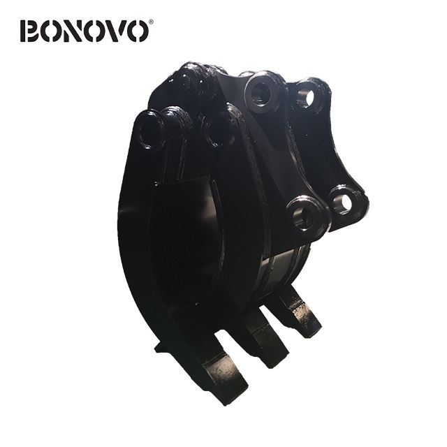 Factory Cheap Hot Bobcat Trenching Bucket –
 BONOVO logo design mechanical grapple with ISO9001 certification – Bonovo
