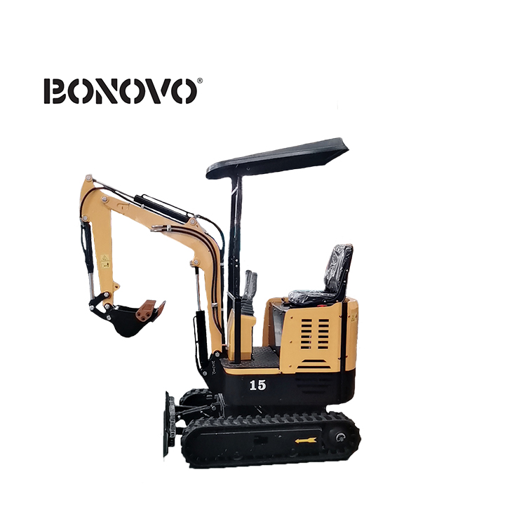 Good User Reputation for Electric Jcb Digger –
 DIG-DOG DG15-2 mini digger 1.5 ton excavator BONOVO  – Bonovo