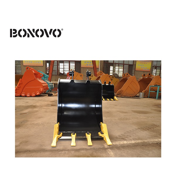 Trending Products Quick Attach Loader Bucket - BONOVO custom built mini excavator bucket for wholesale and retail - Bonovo - Bonovo