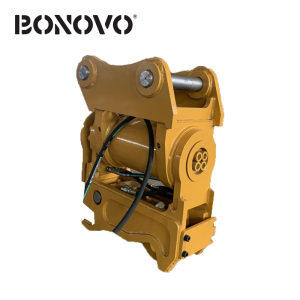 Bonovo tilt quick coupler for all excavator types