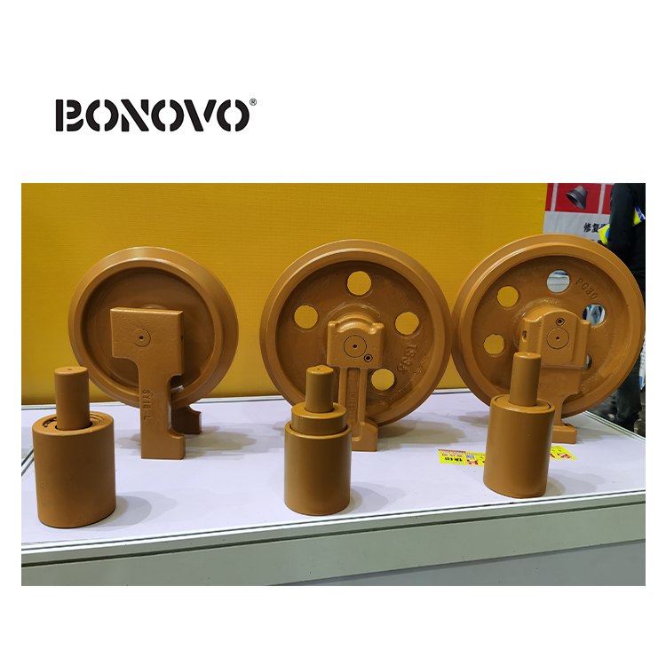 BONOVO ชิ้นส่วนช่วงล่างรถขุดติดตามล้อคนขี้เกียจด้านหน้า DH260 DH258 - Bonovo