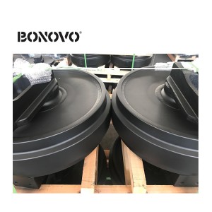 BONOVO अन्डरक्यारिज पार्ट्स एक्काभेटर ट्र्याक फ्रन्ट आइडलर व्हील DH260 DH258 - बोनोभो