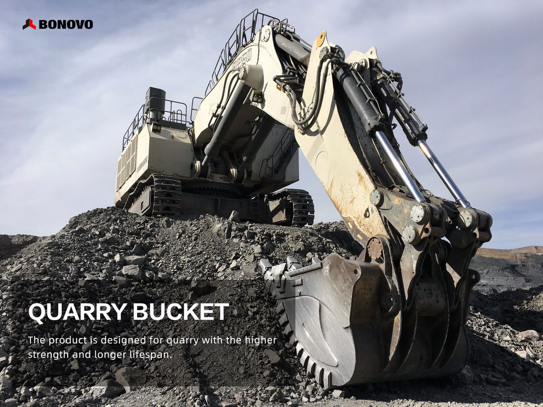 Project Case : BONOVO Customized Excavator Bucket Solution