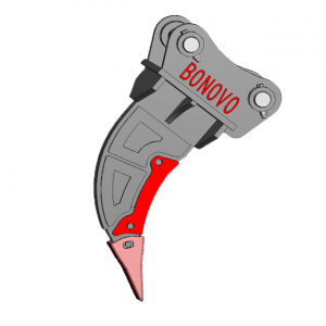 Bonovo attachment with rock crushing replacement function new designed Ripper