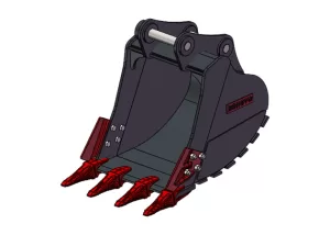 Excavator Yakanyanya Duty Dombo Bucket(10-50 Matani) - BONOVO Zvinamatidzwa