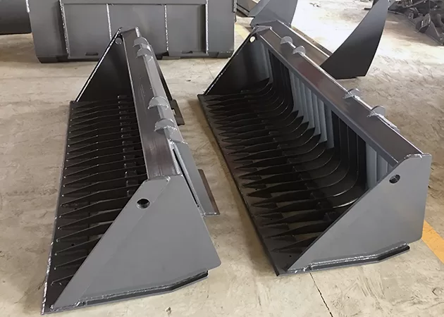 Rock Buckets | Skid Steer Attachments