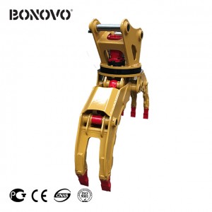 Hydraulic 360 degree rotary grapple from BONOVO factory with excellent aftersales service - Bonovo