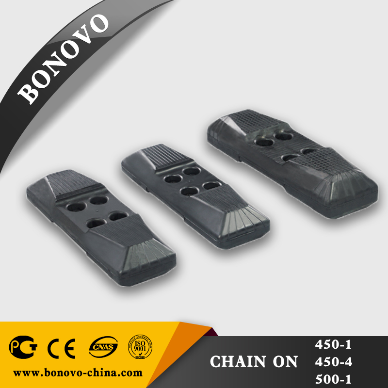 Rapid Delivery for Excavator Pin And Bushing Replacement - BONOVO Undercarriage Parts Bolt-on Rubber Pad for 1-30 ton Excavator - Bonovo - Bonovo