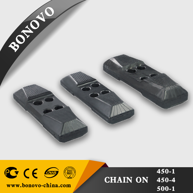 New Arrival China Small Rubber Tracks For Sale - BONOVO Undercarriage Parts Bolt-on Rubber Pad for 1-30 ton Excavator - Bonovo - Bonovo