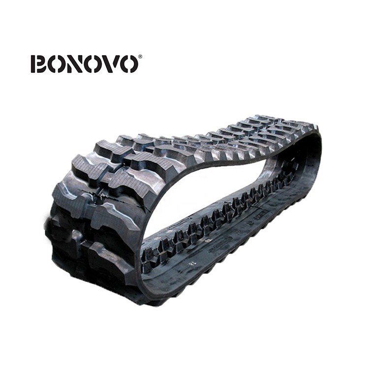 Rapid Delivery for Takeuchi Tl230 Tracks - BONOVO Undercarriage Parts Rubber Track Rubber Crawler 420 100 54 - Bonovo - Bonovo