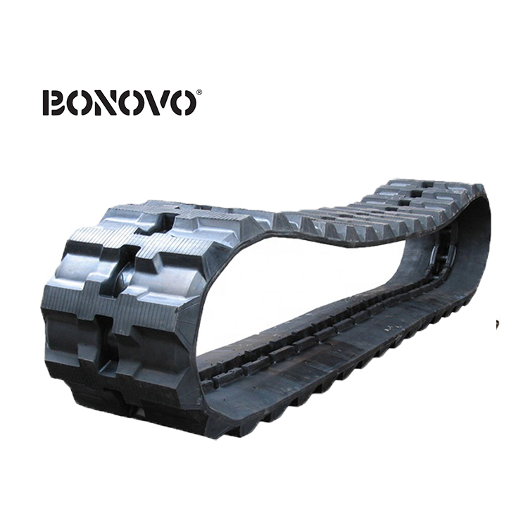 Big Discount Mini Excavator Manufacturers - BONOVO Undercarriage Parts Rubber Track Rubber Crawler 130 72 29 - Bonovo - Bonovo