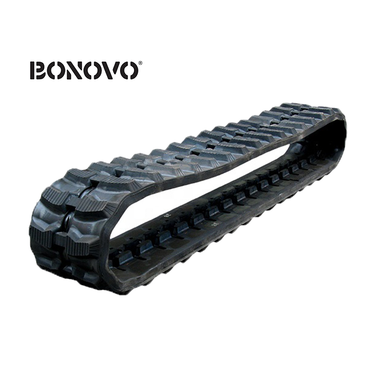 Big Discount Mini Excavator Manufacturers - BONOVO Undercarriage Parts Rubber Track Rubber Crawler 130 72 29 - Bonovo - Bonovo