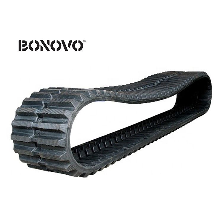 Reasonable price Eccentric Track Rollers - Excavator Rubber Crawler Rubber Track 230 72 47 - Bonovo - Bonovo