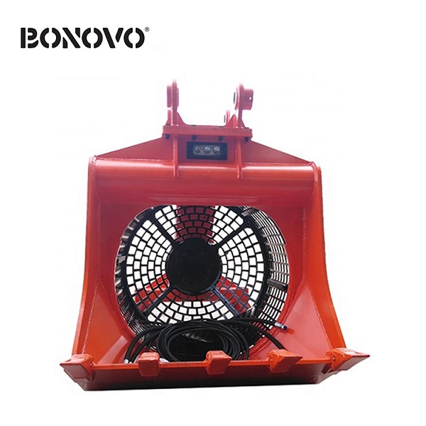 Factory wholesale Heavy Duty Track Rollers –
 360 rotary screening bucket suitable for 1-50t excavators – Bonovo