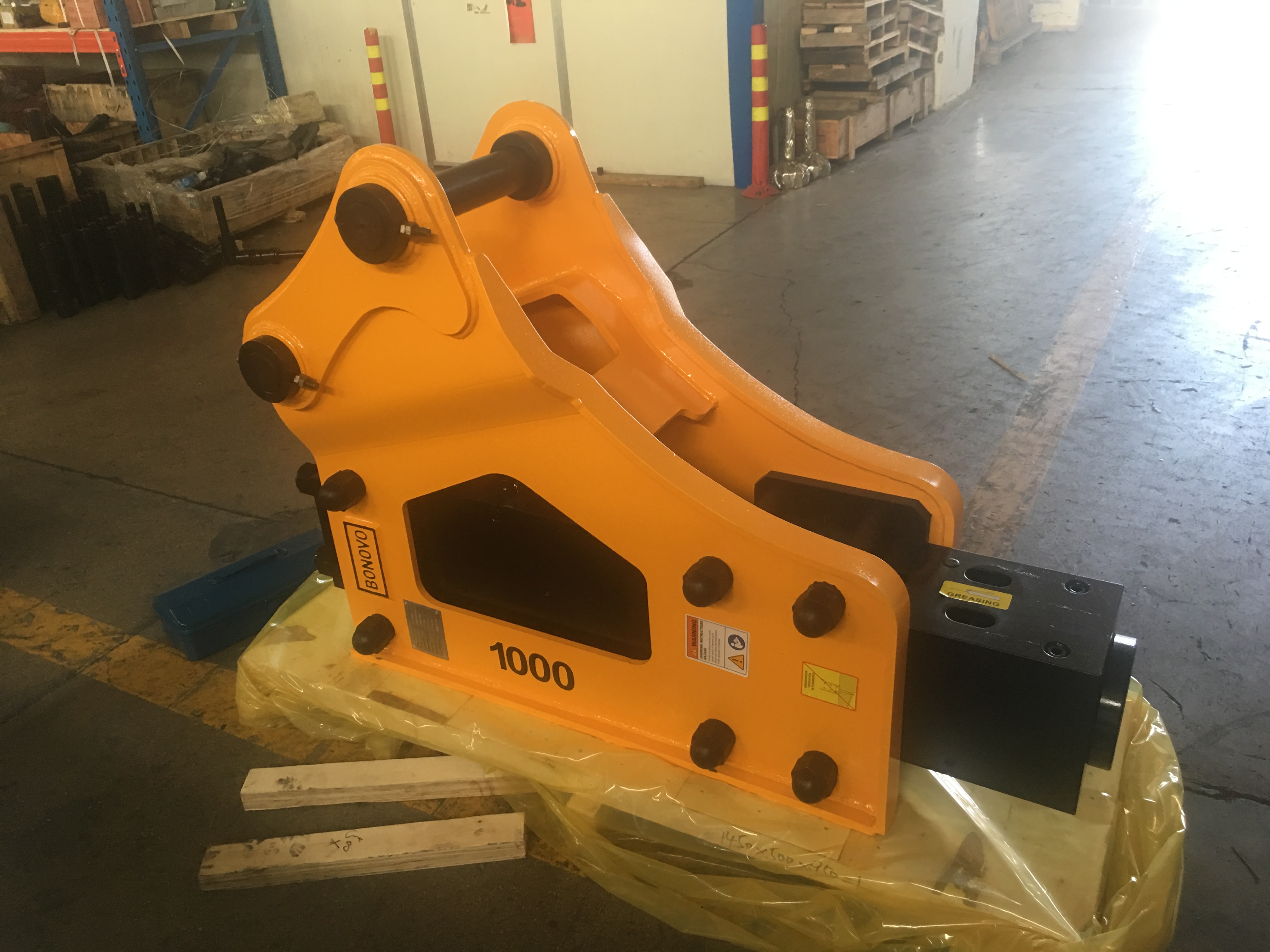 Manufacturing Companies for Trackhoe With Thumb - Bonovo China Side breaker Excavator Hydraulic Breaker Hammer for various excavator types - Bonovo - Bonovo